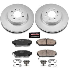 Cargar imagen en el visor de la galería, Power Stop 90-93 Acura Integra Front Z17 Evolution Geomet Coated Brake Kit