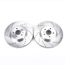 Cargar imagen en el visor de la galería, Power Stop 14-18 Subaru Forester Front Evolution Drilled &amp; Slotted Rotors - Pair