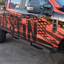 Cargar imagen en el visor de la galería, Westin/HDX 17-18 Ford F-150 SuperCrew Xtreme Nerf Step Bars - Textured Black