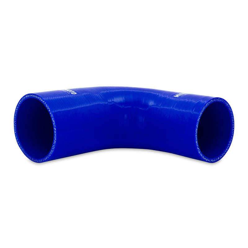 Mishimoto Silicone Reducer Coupler 90 Degree 2in to 2.25in - Blue