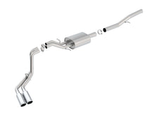 Cargar imagen en el visor de la galería, Borla 14 Silv/Sierra 1500 EC Std/CC Short 143.5in WB S-Type Dual Rolled Side Exit Cat-Back Exhaust