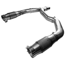 Cargar imagen en el visor de la galería, Kooks 93-97 F Body LT1 5.7L 3in Cat SS Y-Pipe SS (To OEM Conn.) Kooks HDR Req