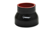 Load image into Gallery viewer, Vibrant Silicone Reducer Coupler 3.125in ID x 2.75in ID x 3.00in Long - Black