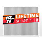 K&N HVAC Filter 20 X 24 X 1 Merv 8