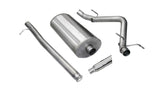 Corsa 2007-2009 Chevrolet Silverado Crew Cab/Short Bed 1500 6.2L V8 Polished Sport Cat-Back Exhaust