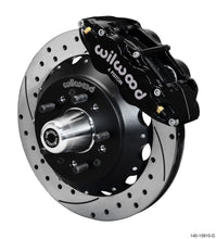 Cargar imagen en el visor de la galería, Wilwood Narrow Superlite 6R Front Big Brake Kit 12.88in SRP Drilled and Slotted Rotor - Black