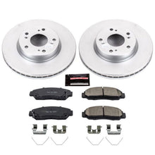 Cargar imagen en el visor de la galería, Power Stop 12-15 Honda Civic Front Z17 Evolution Geomet Coated Brake Kit
