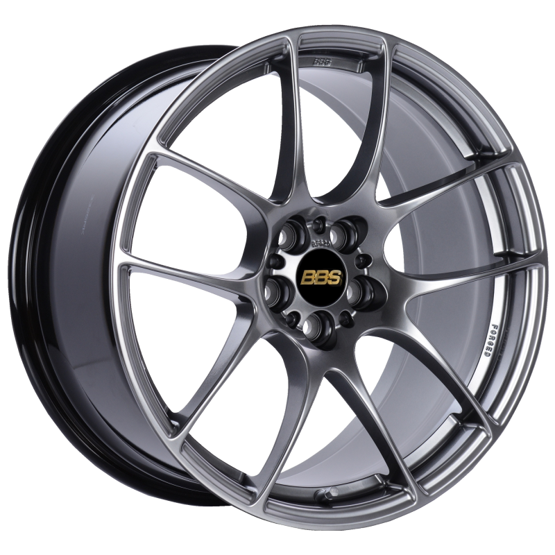 BBS RF 18x9 5x100 ET45 Diamond Black Wheel -70mm PFS/Clip Required