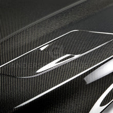 Cargar imagen en el visor de la galería, Anderson Composites 2015-2017 Ford Mustang Double Sided Carbon Fiber Type-OE Style Hood