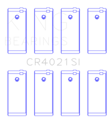 King Engine Bearings Escort 1.9 1987/89 (Size +0.25mm) Connecting Rod Bearing Set