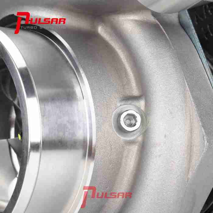 Pulsar Turbo PSR3582 PTX GEN2 Dual Ball Bearing Turbo T3 Open Inlet, Vband 0.63 A/R - HP Rating 450-900