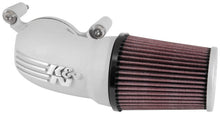 Cargar imagen en el visor de la galería, K&amp;N 08-17 Harley Davidson Touring Models Performance Air Intake System Silver