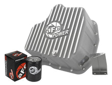 Cargar imagen en el visor de la galería, aFe Power 11-16 GM Diesel 2500HD / 3500HD V8-6.6L (TD) Street Series Engine Oil Pan Raw w/ Machined