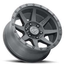 Cargar imagen en el visor de la galería, ICON Rebound 17x8.5 5x150 25mm Offset 5.75in BS 110.1mm Bore Double Black Wheel