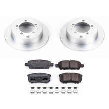 Cargar imagen en el visor de la galería, Power Stop 04-06 Mitsubishi Lancer Rear Z17 Evolution Geomet Coated Brake Kit