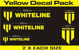 Whiteline Decal Kits 10 Pk Yellow