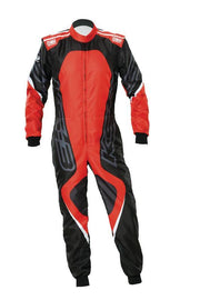 OMP KS-3X ART STYLE2 OVERALL FIA 8877-2022 (ADULT) BLUE / RED SZ 42