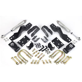 Ridetech 2019+ Chevrolet Silverado/ Sierra 1500 2WD/4WD Rear 4in Lowering Kit w/ HQ Shocks - Group B