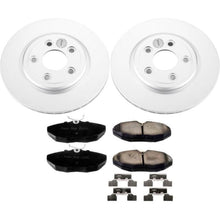 Cargar imagen en el visor de la galería, Power Stop 03-05 Jaguar S-Type Rear Z17 Evolution Geomet Coated Brake Kit