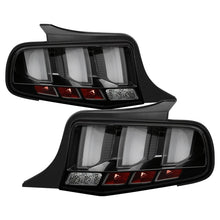 Load image into Gallery viewer, Spyder 10-12 Ford Mustang - Light Bar Seq. Turn Signal LED Tail Lights - Black - ALT-YD-FM10-LED-BK