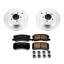 Cargar imagen en el visor de la galería, Power Stop 09-15 Mitsubishi Lancer Rear Z17 Evolution Geomet Coated Brake Kit