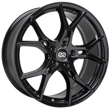 Cargar imagen en el visor de la galería, Enkei Vulcan 18x8 45mm Offset 5x112 Bolt 72.6mm Bore Gloss Black Wheel