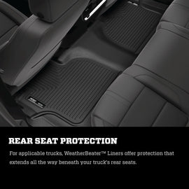 Husky Liners 2024 Chevrolet Trax Weatherbeater Black Front & 2nd Seat Floor Liners