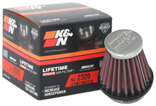 Cargar imagen en el visor de la galería, K&amp;N Universal Air Filter 1-13/16in FLG / 3in Bottom / 2in Top / 3in Height