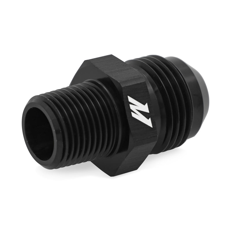 Mishimoto Aluminum -6AN to 3/8 NPT Fitting - Black