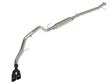 Cargar imagen en el visor de la galería, aFe Vulcan Series 3in Stainless Rear-Side Exit Exhaust Sys Black Ford Ranger Raptor 22-26 L4-2.0L