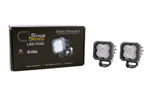 Cargar imagen en el visor de la galería, Diode Dynamics Stage Series C1 LED Pod - White SAE Fog Standard ABL (Pair)