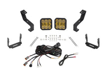 Cargar imagen en el visor de la galería, Diode Dynamics SS5 Bumper LED Pod Light Kit for 2019-Present Ram - Yellow Pro Combo