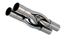 Cargar imagen en el visor de la galería, Borla Universal Hydroformed Switchfire X-Pipe 3in ID 3in OD Outlets W/O Notches