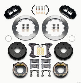Wilwood Narrow Superlite 4R Rear P-Brk Kit 12.88in Big Ford 2.36in Off Bronco 5 x 5.50