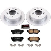 Cargar imagen en el visor de la galería, Power Stop 07-10 Hyundai Elantra Rear Z17 Evolution Geomet Coated Brake Kit