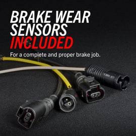 Power Stop 2018 Jaguar E-Pace Front Z23 Evolution Sport Coated Brake Kit