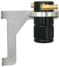 Cargar imagen en el visor de la galería, Moroso 12-18 Jeep 3.6L JK Air/Oil Separator Catch Can - Small Body - Billet Aluminum - Black Finish