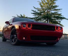 Oracle 15-23 Dodge Challenger Dynamic Surface Mount Headlight Halo Kit -