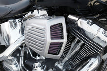 Cargar imagen en el visor de la galería, K&amp;N Street Metal Intake System 08-16 Harley Davidson Shaker Silver H/D Touring Models