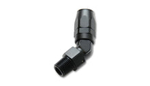 Cargar imagen en el visor de la galería, Vibrant -16AN Male NPT 45 Deg Hose End Fitting - 3/4 NPT