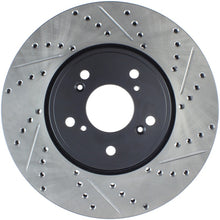 Cargar imagen en el visor de la galería, StopTech Slotted &amp; Drilled Sport Brake Rotor