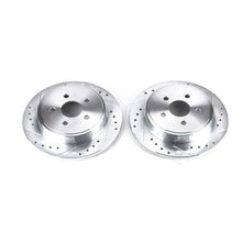 Cargar imagen en el visor de la galería, Power Stop 03-07 Chrysler PT Cruiser Rear Evolution Drilled &amp; Slotted Rotors - Pair