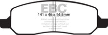 Cargar imagen en el visor de la galería, EBC 06-09 Buick Lucerne 3.8 Yellowstuff Rear Brake Pads