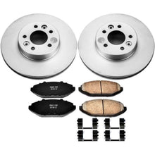 Cargar imagen en el visor de la galería, Power Stop 98-02 Ford Crown Victoria Front Z17 Evolution Geomet Coated Brake Kit