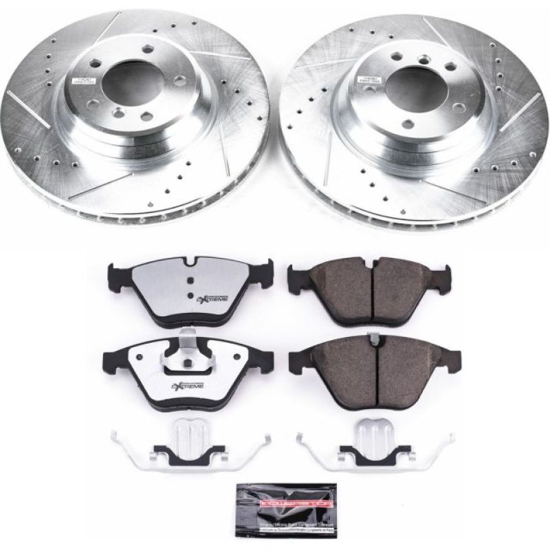 Power Stop 2011 BMW 335d Front Z26 Street Warrior Brake Kit