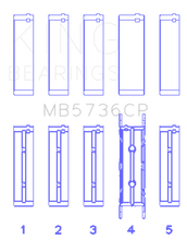 Load image into Gallery viewer, King Engine Bearings Ford Powerstroke 6.0L/6.4L Diesel (Size +0.026mm) Crankshaft Main Bearing Set