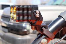 Cargar imagen en el visor de la galería, KC HiLiTES Universal 40 Deg. A-Pillar Tube Clamp Light Mount (1.5-2in. Diameter Bars) - Pair