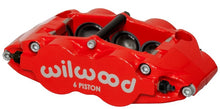 Cargar imagen en el visor de la galería, Wilwood Caliper-Narrow Superlite 6R-LH - Red 1.62/1.12/1.12in Pistons 1.10in Disc