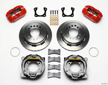 Cargar imagen en el visor de la galería, Wilwood Dynapro Low-Profile 11.00in P-Brake Kit - Red 58-64 Olds/Pontiac Ends 2.81in Offset