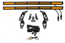 Cargar imagen en el visor de la galería, Diode Dynamics 18-21 Jeep JL Wrangler/Gladiator SS30 Bumper Bracket Kit - Amber Combo Dual
